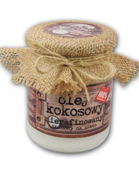 OLEJ KOKOSOWY NIERAFINOWANY 200 ML
